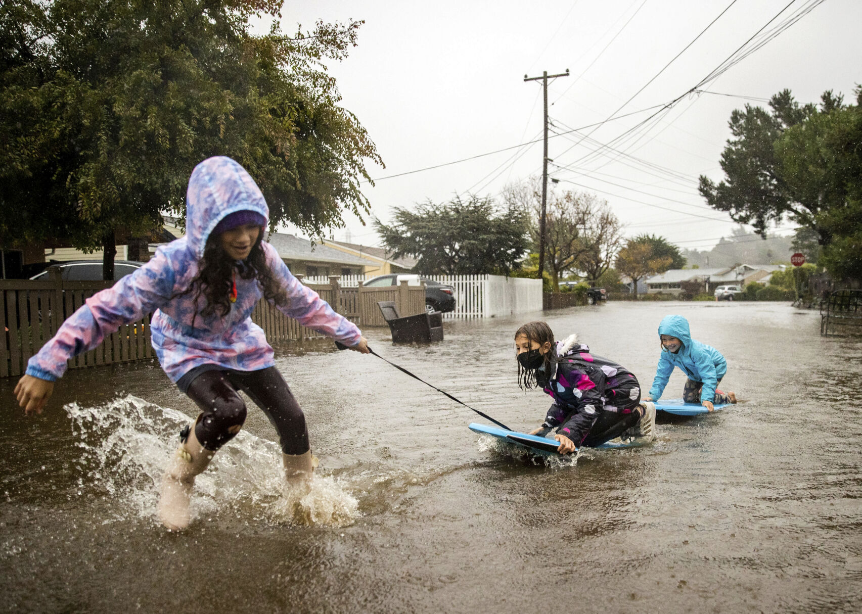 APTOPIX California Storms
